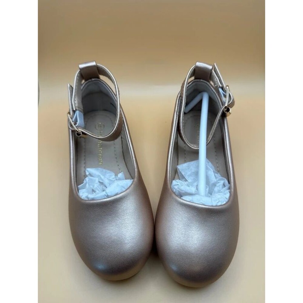 Hehainom Rose Gold Toddler Shoes Size 9
